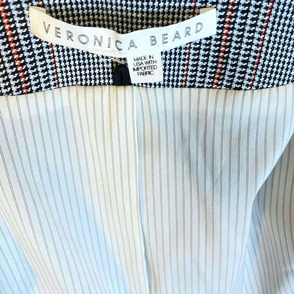 Veronica Beard  Beacon  Dickey Plaid Blaazer - Picture 8 of 8
